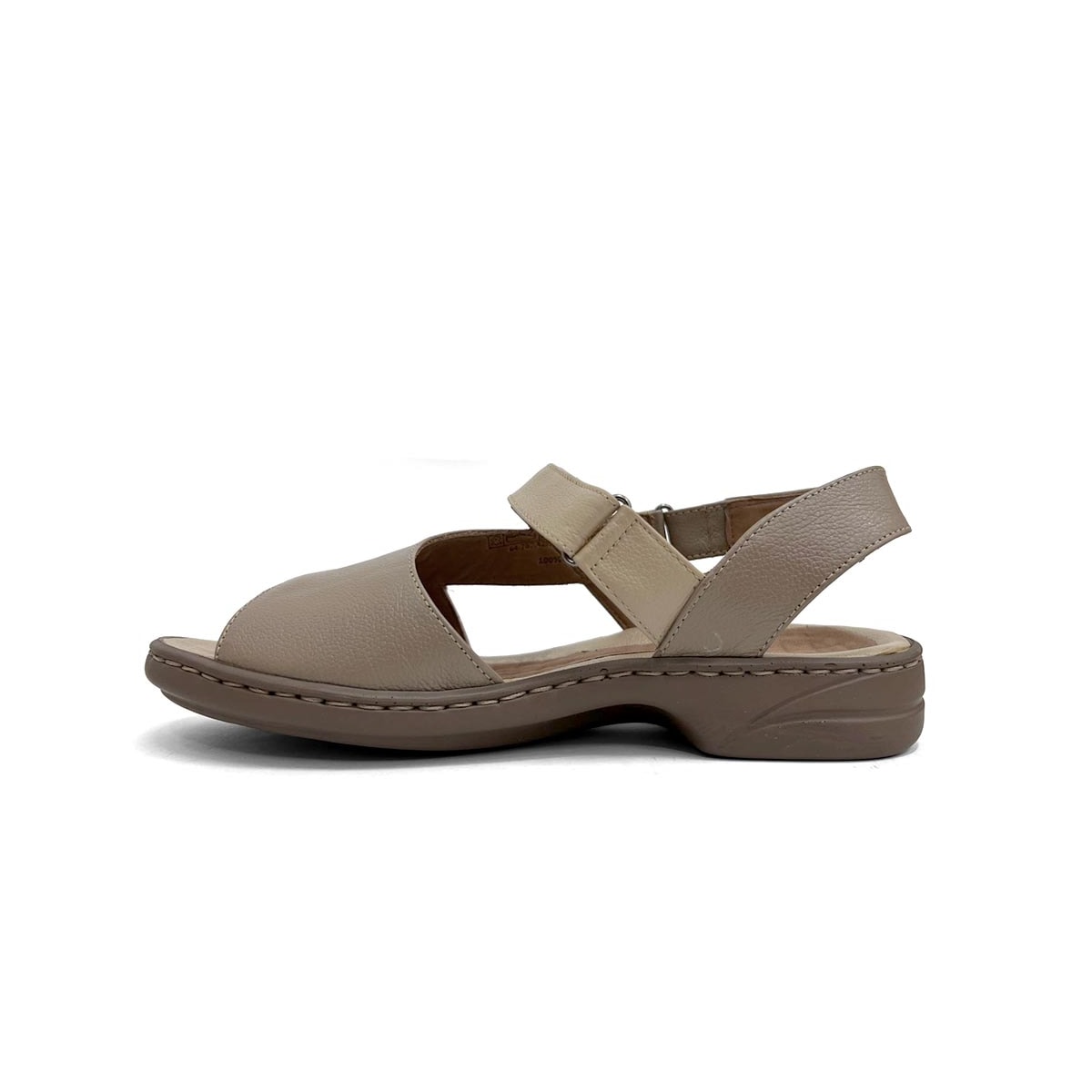 Sandália Opananken Feminina De Couro Anatômica 72823 Amendoa Sandália Opananken Feminina De Couro Anatômica 72823 Amendoa