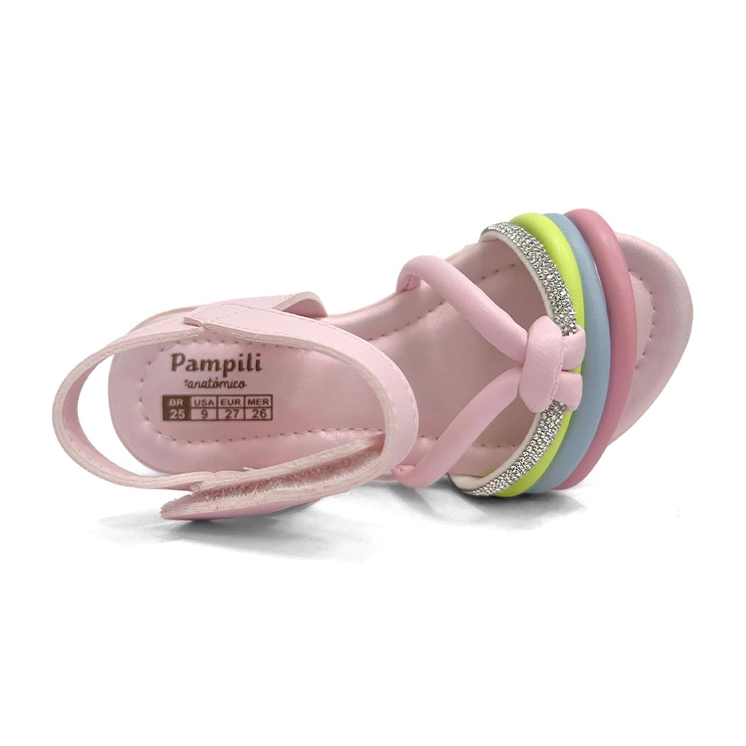 Sandalia Pampili Candy 123279 Colorido Sandalia Pampili Candy 123279 Colorido