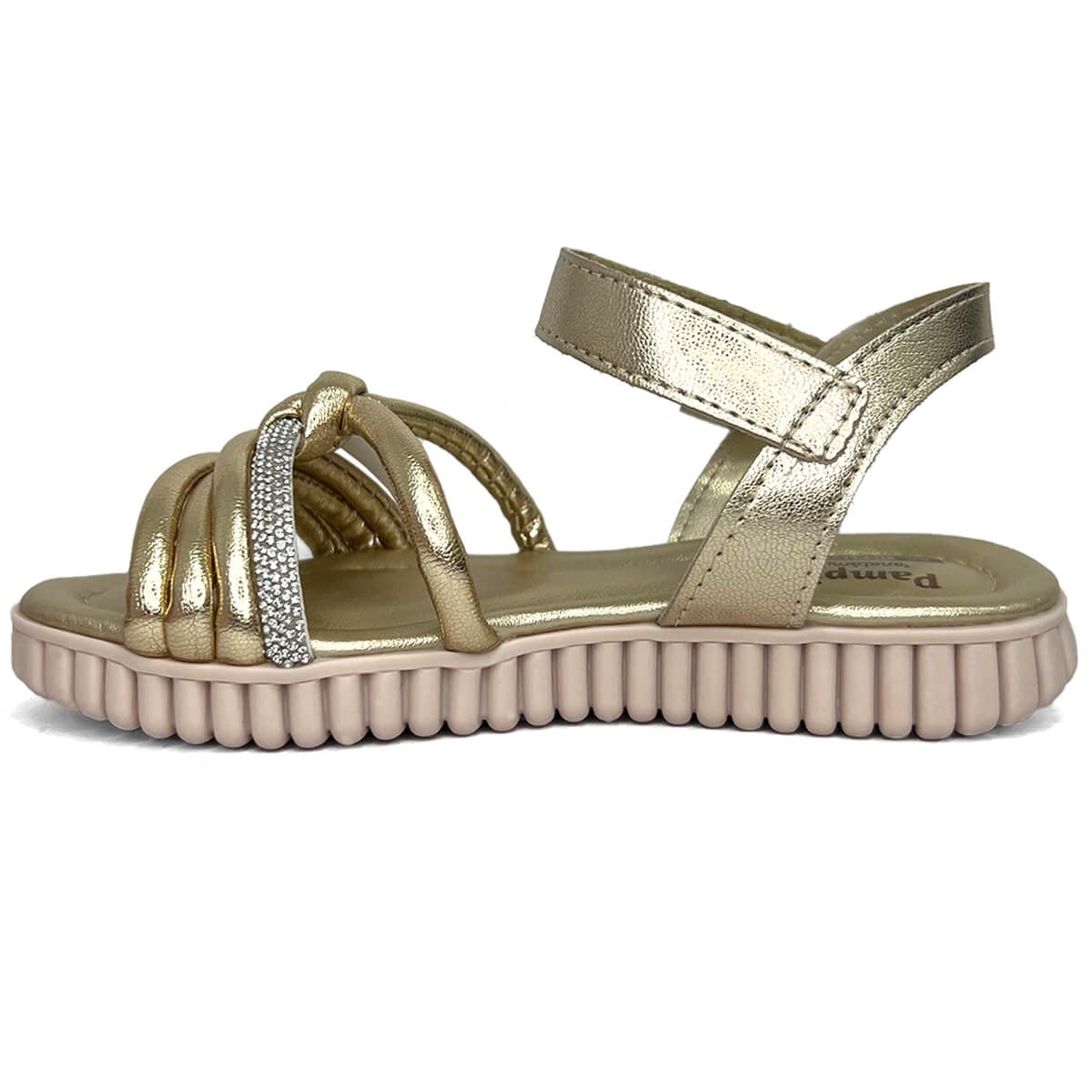 Sandália Pampili Candy 123279 Prata Holografico Sandália Pampili Candy 123279 Prata Holografico