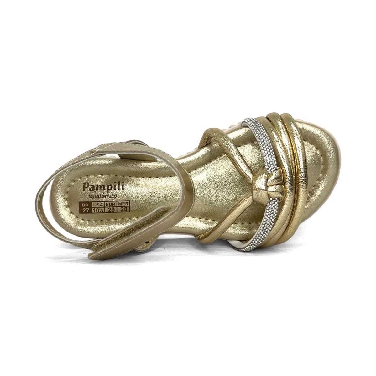 Sandália Pampili Candy 123279 Prata Holografico Sandália Pampili Candy 123279 Prata Holografico