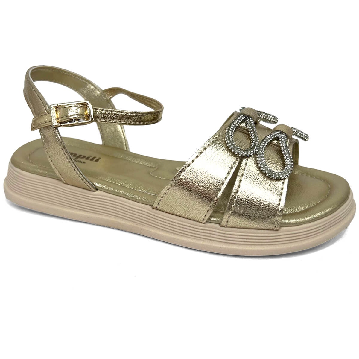 Sandália Pampili Flower 702026 Dourado Sandália Pampili Flower 702026 Dourado