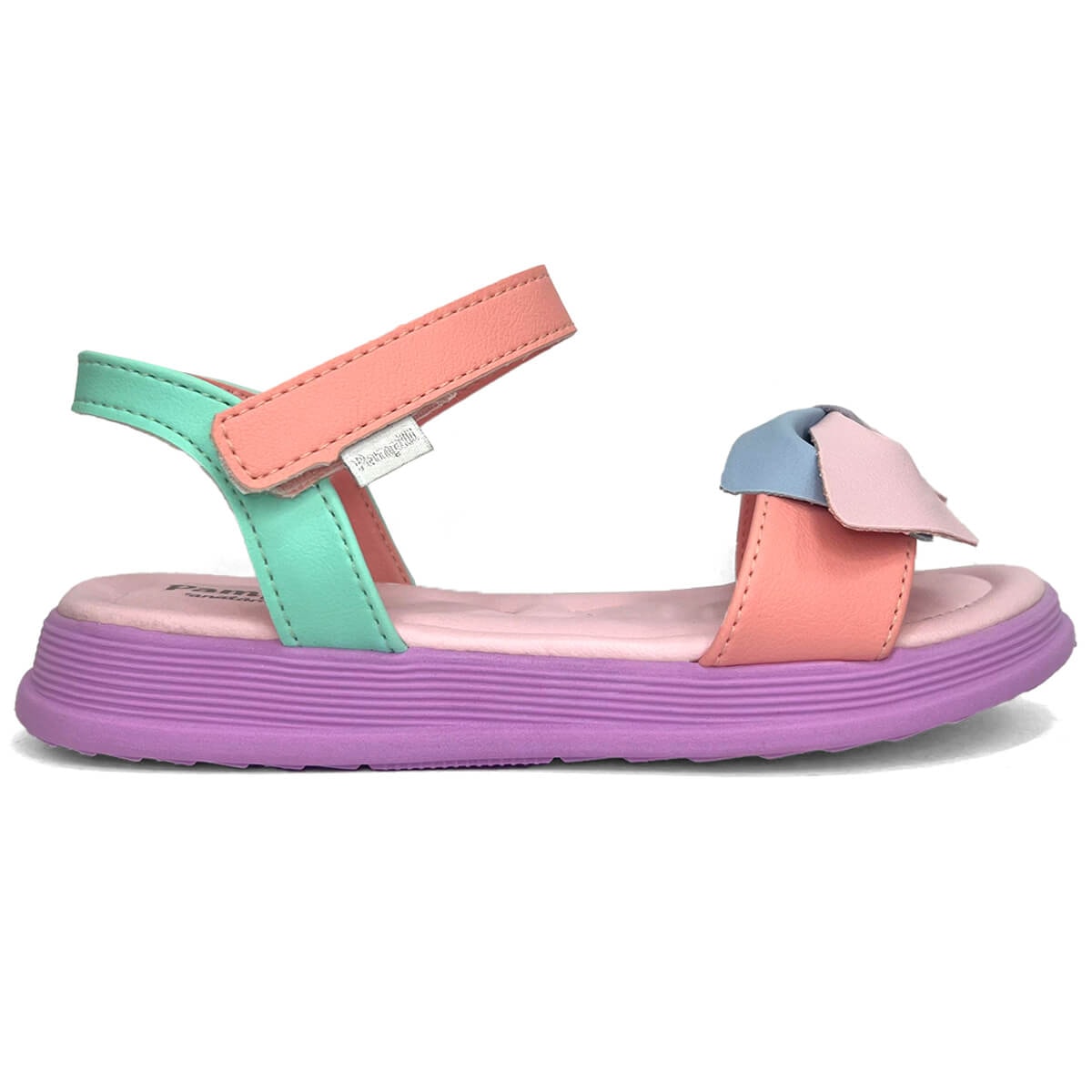 Sandália Pampili Flower 702030 Colorido Sandália Pampili Flower 702030 Colorido