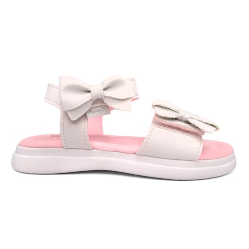 Detalhe - Sandália Pampili Infantil 722001 Branco