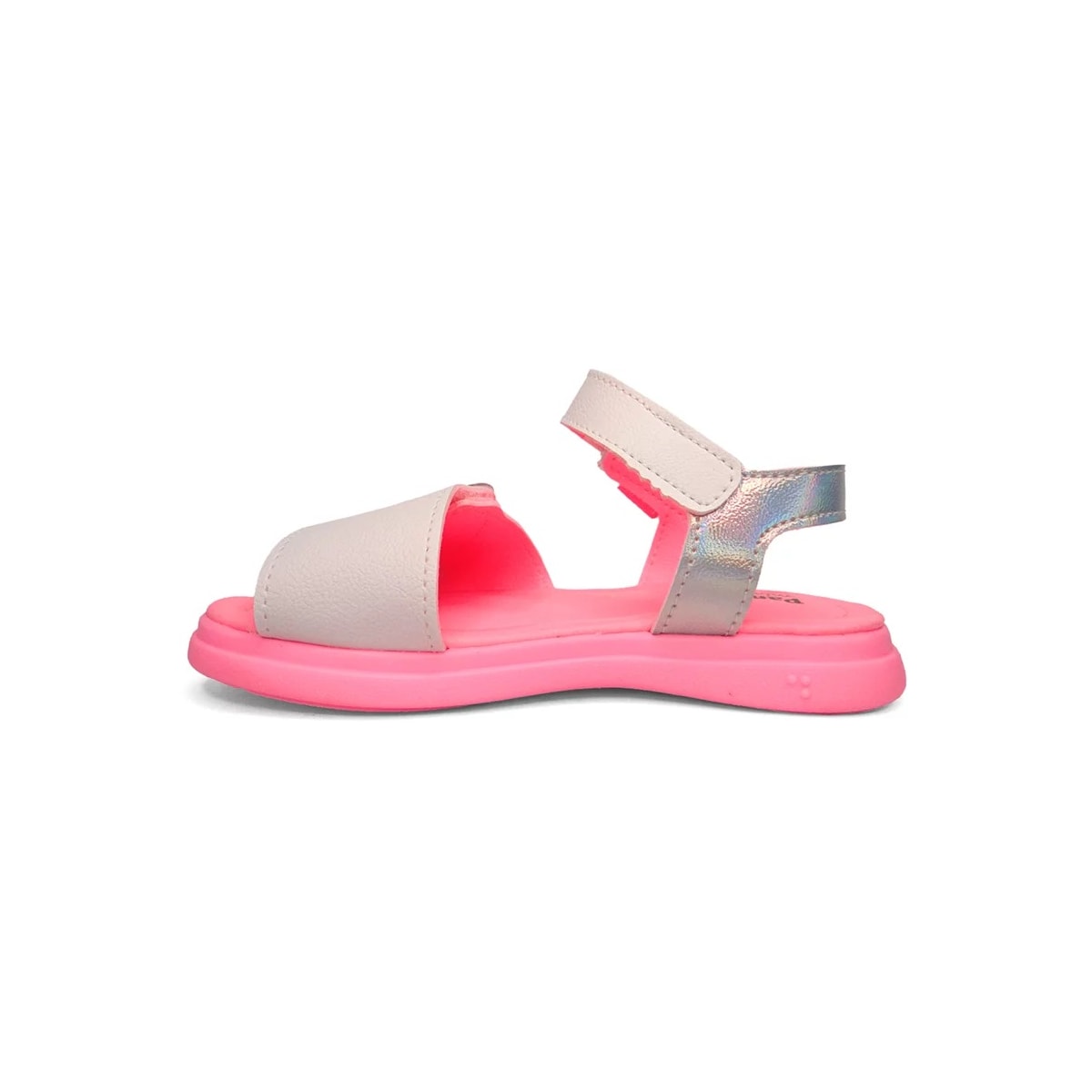 Sandália Pampili Infantil 722004 Branco/Rosa Neon Sandália Pampili Infantil 722004 Branco/Rosa Neon