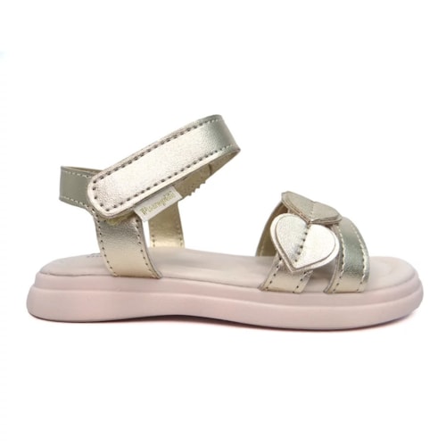 Detalhe - Sandália Pampili Infantil 722006 Dourado