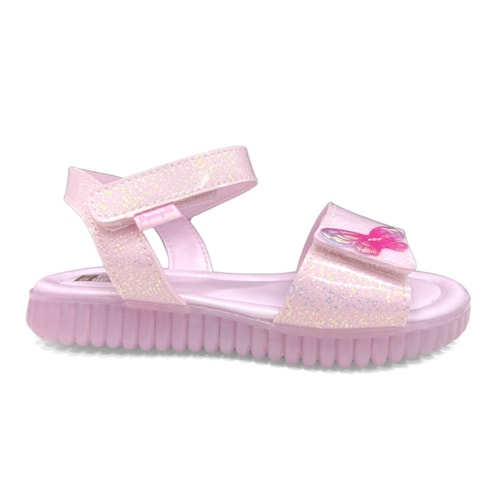 Detalhe - Sandália Pampili Infantil Candy 123.351.000 Rosa Claro