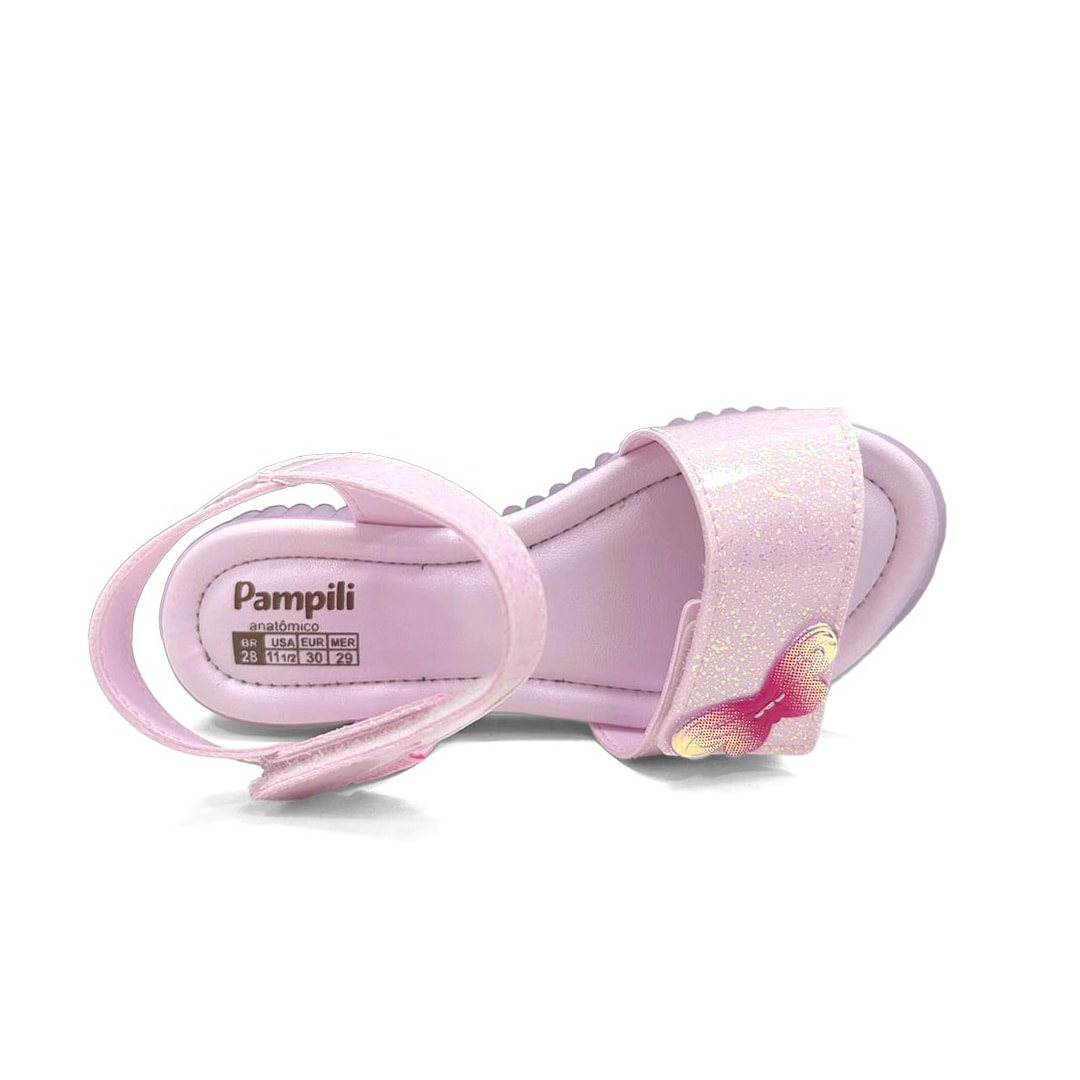Sandália Pampili Infantil Candy 123.351.000 Rosa Claro