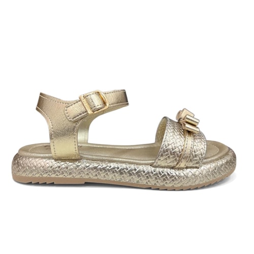 Detalhe - Sandália Pampili Infantil Cora 742.046.000 Dourado