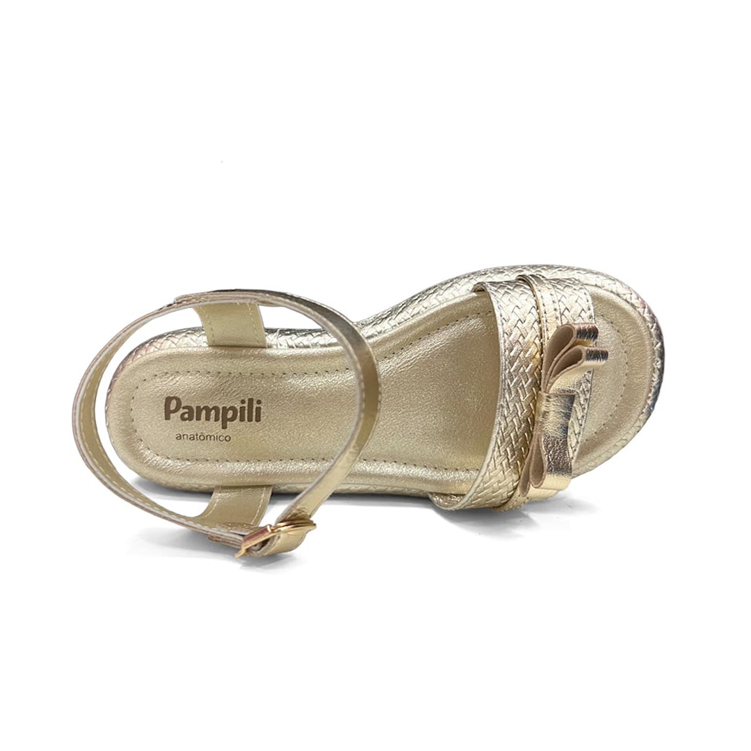 Sandália Pampili Infantil Cora 742.046.000 Dourado