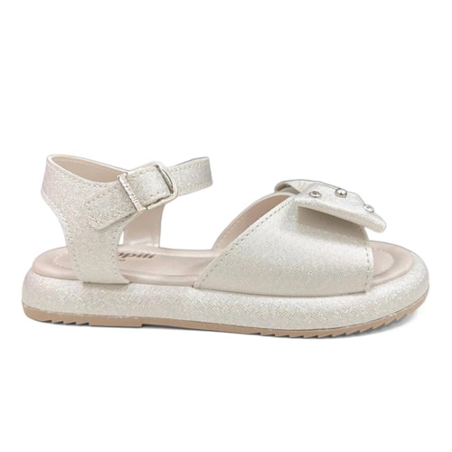 Detalhe - Sandália Pampili Infantil Cora 742.047.000 Prata