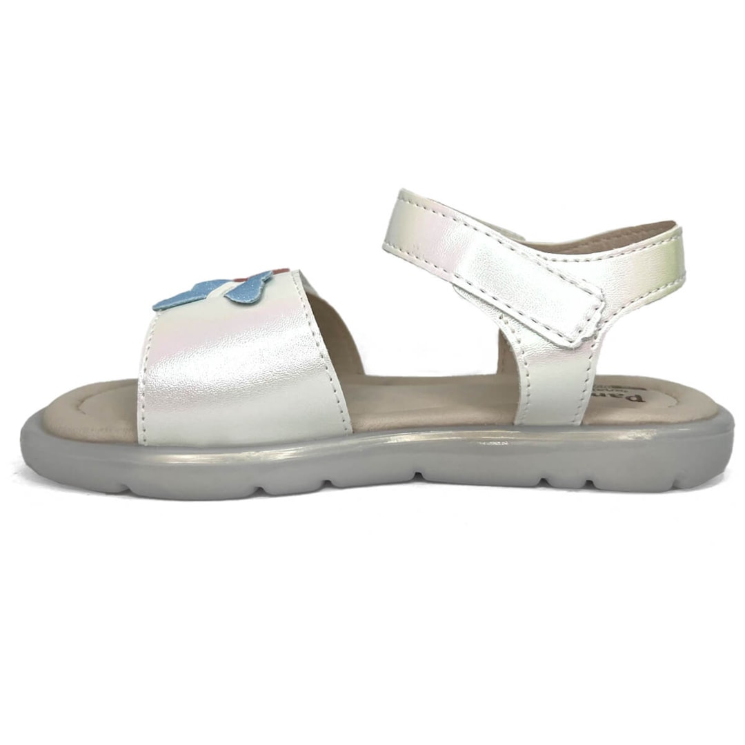 Sandália Pampili Lulli Led 697030 Branco Holografico
