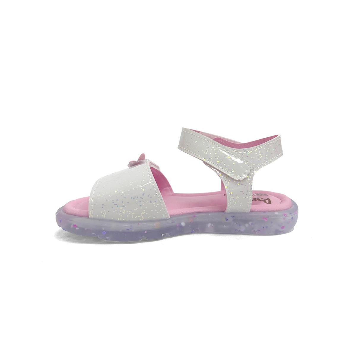 Sandália Pampili Menina Lulli Led 697056 Branco Sandália Pampili Menina Lulli Led 697056 Branco