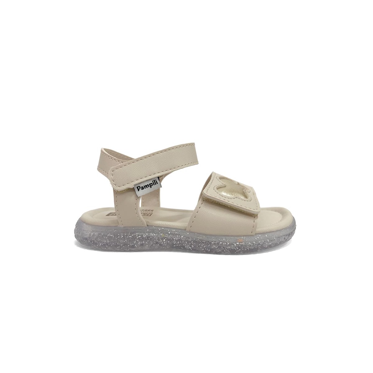 Sandália Pampili Menina Mini Led 757.010 Nude Sandália Pampili Menina Mini Led 757.010 Nude