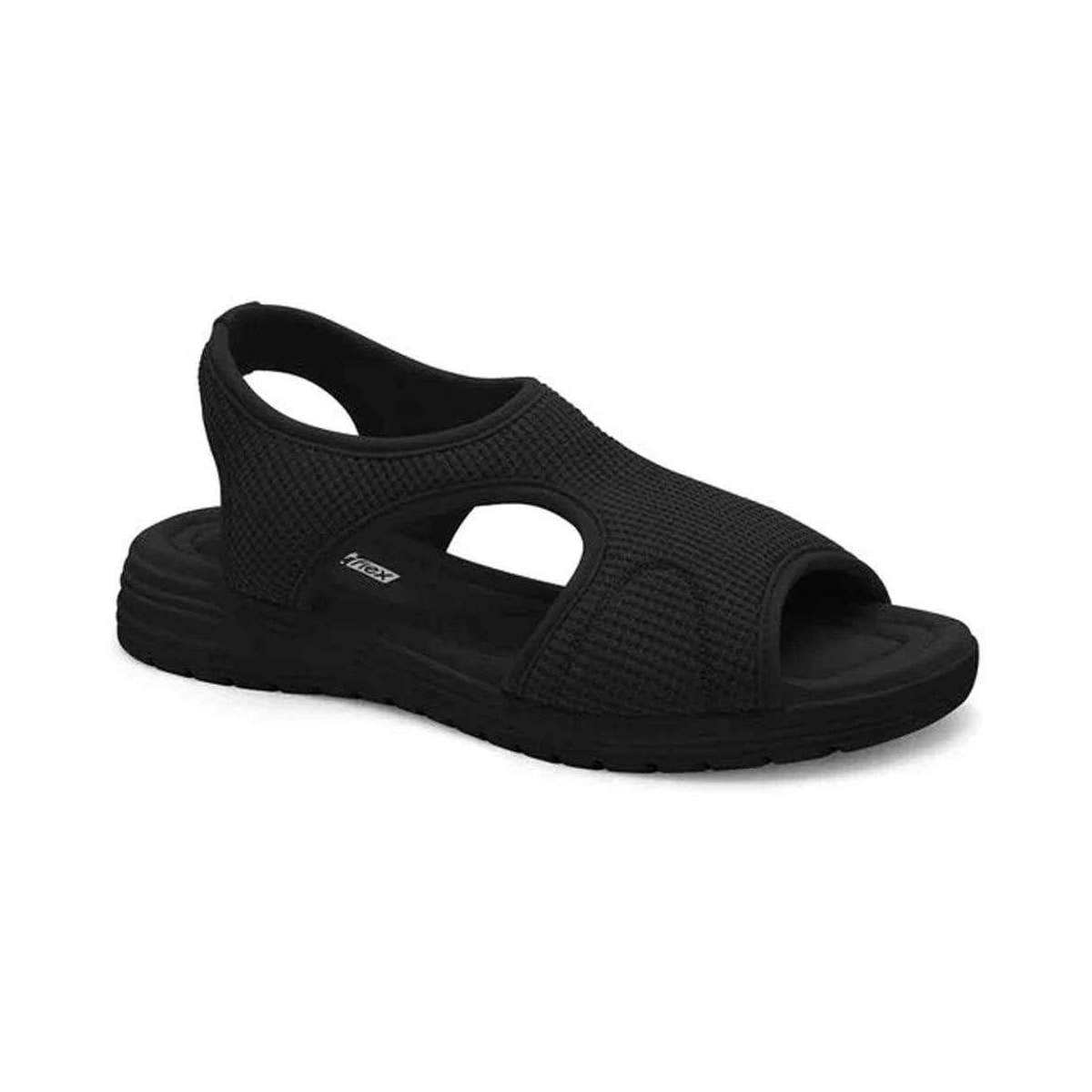 Sandália Papete Comfortflex 23-51402 Preto