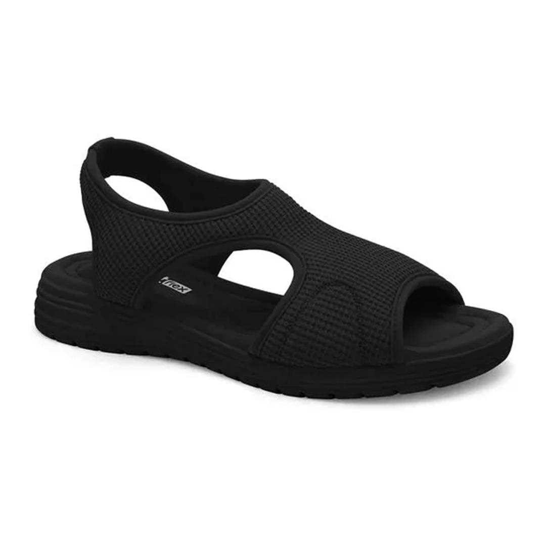 Sandália Papete Comfortflex 23-51402 Preto