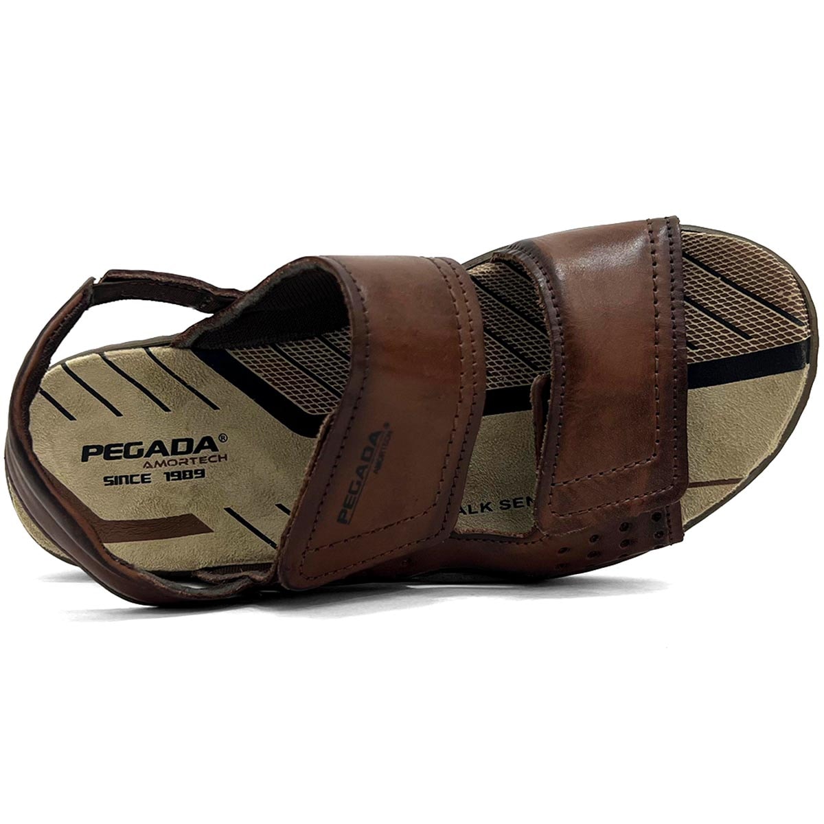 Sandália Pegada Couro 132254 Pinhao Sandália Pegada Couro 132254 Pinhao