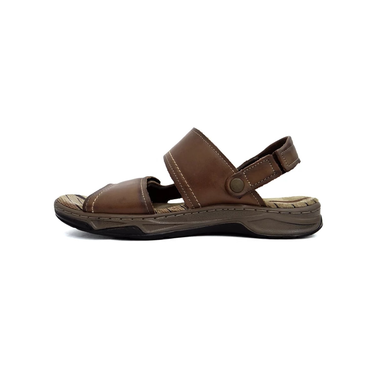 Sandália Pegada Couro Masculina 132254 Rato Sandália Pegada Couro Masculina 132254 Rato