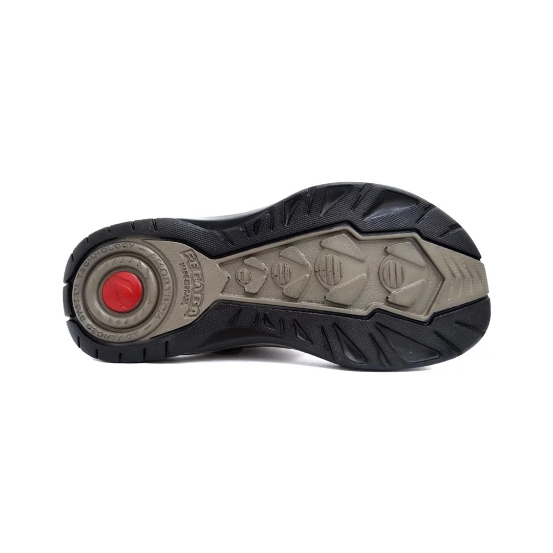 Sandália Pegada Couro Masculina 132254 Rato
