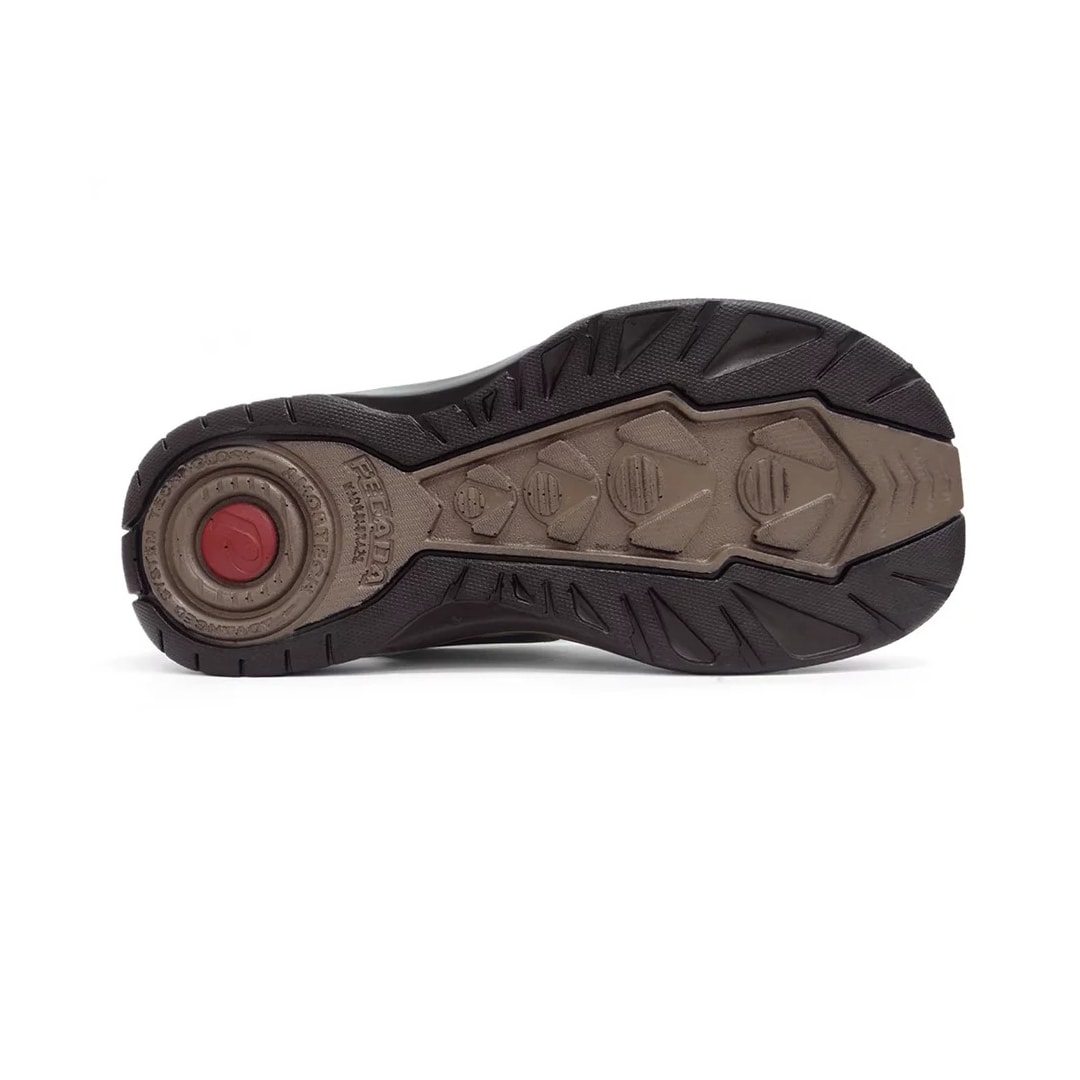 Sandália Pegada Couro Masculina 132256 Cravo