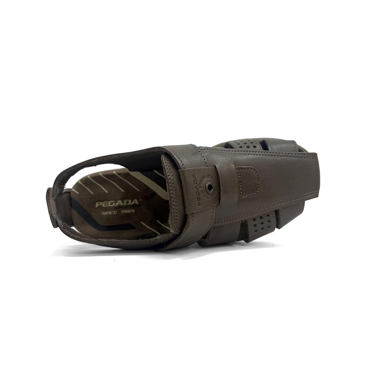 Sandália Pegada De Couro 132255 Cravo Sandália Pegada De Couro 132255 Cravo