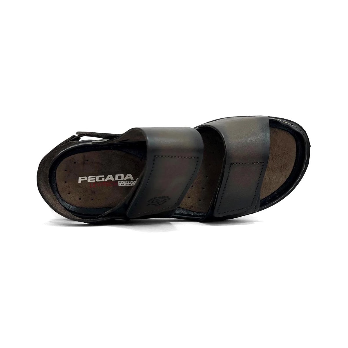 Sandália Pegada De Couro Conforto 134104 Cravo Sandália Pegada De Couro Conforto 134104 Cravo