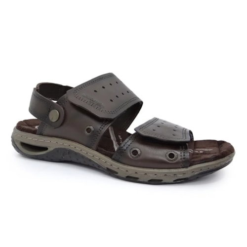 Sandalia Pegada de Couro Masculina 131668 Cravo