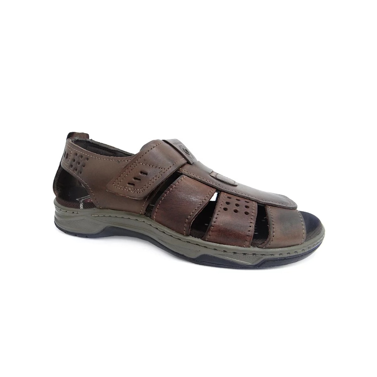 Sandália Pegada Masculina de Couro 132202 Pinhao Sandália Pegada Masculina de Couro 132202 Pinhao