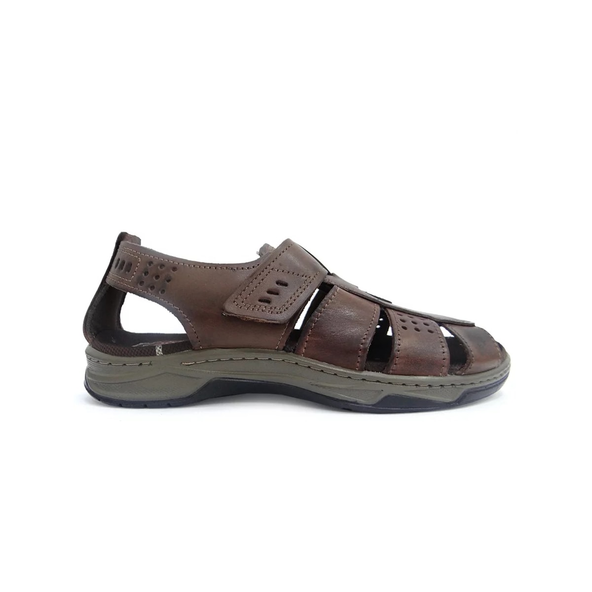 Sandália Pegada Masculina de Couro 132202 Pinhao Sandália Pegada Masculina de Couro 132202 Pinhao