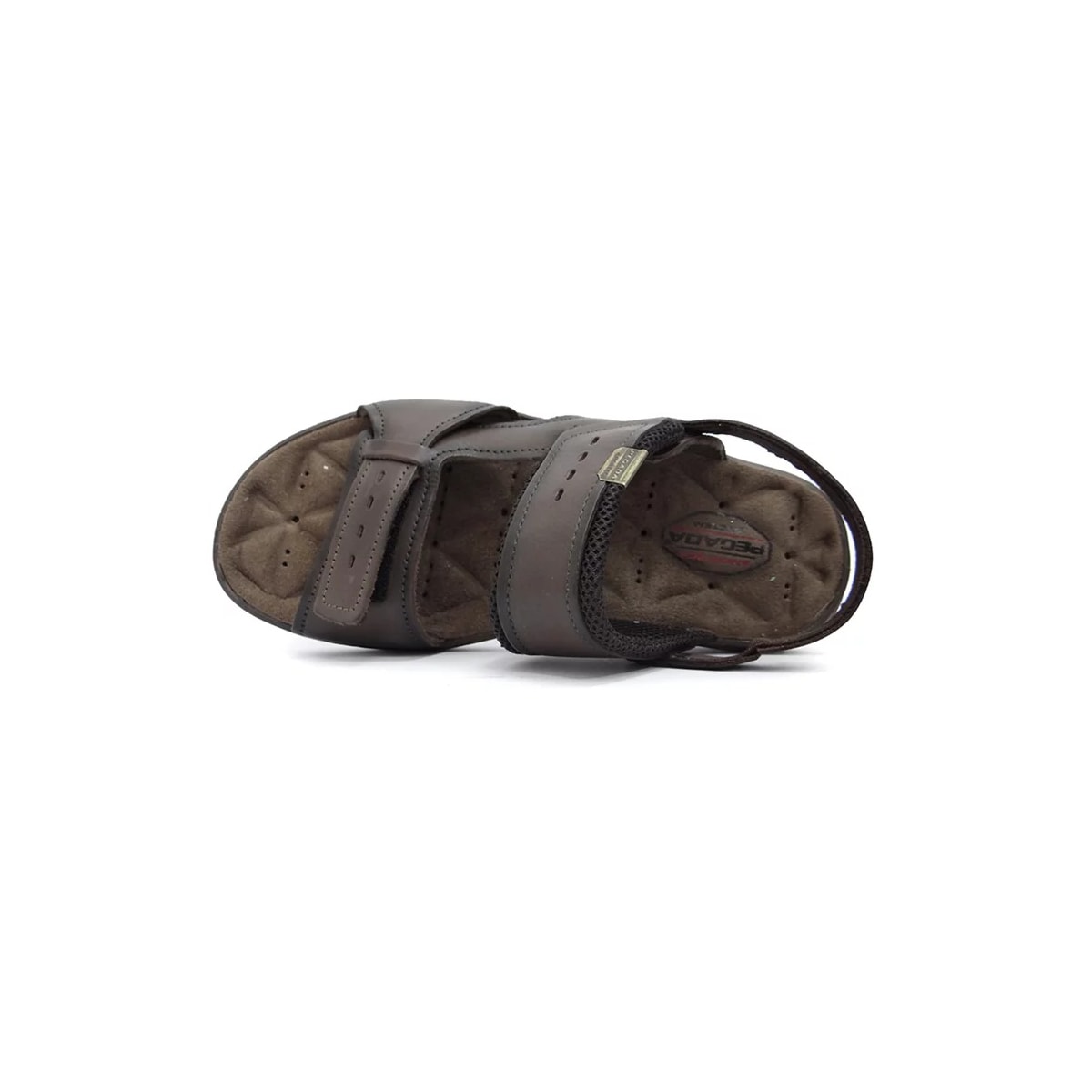 Sandália Pegada Papete De Couro 133253 Cravo Sandália Pegada Papete De Couro 133253 Cravo