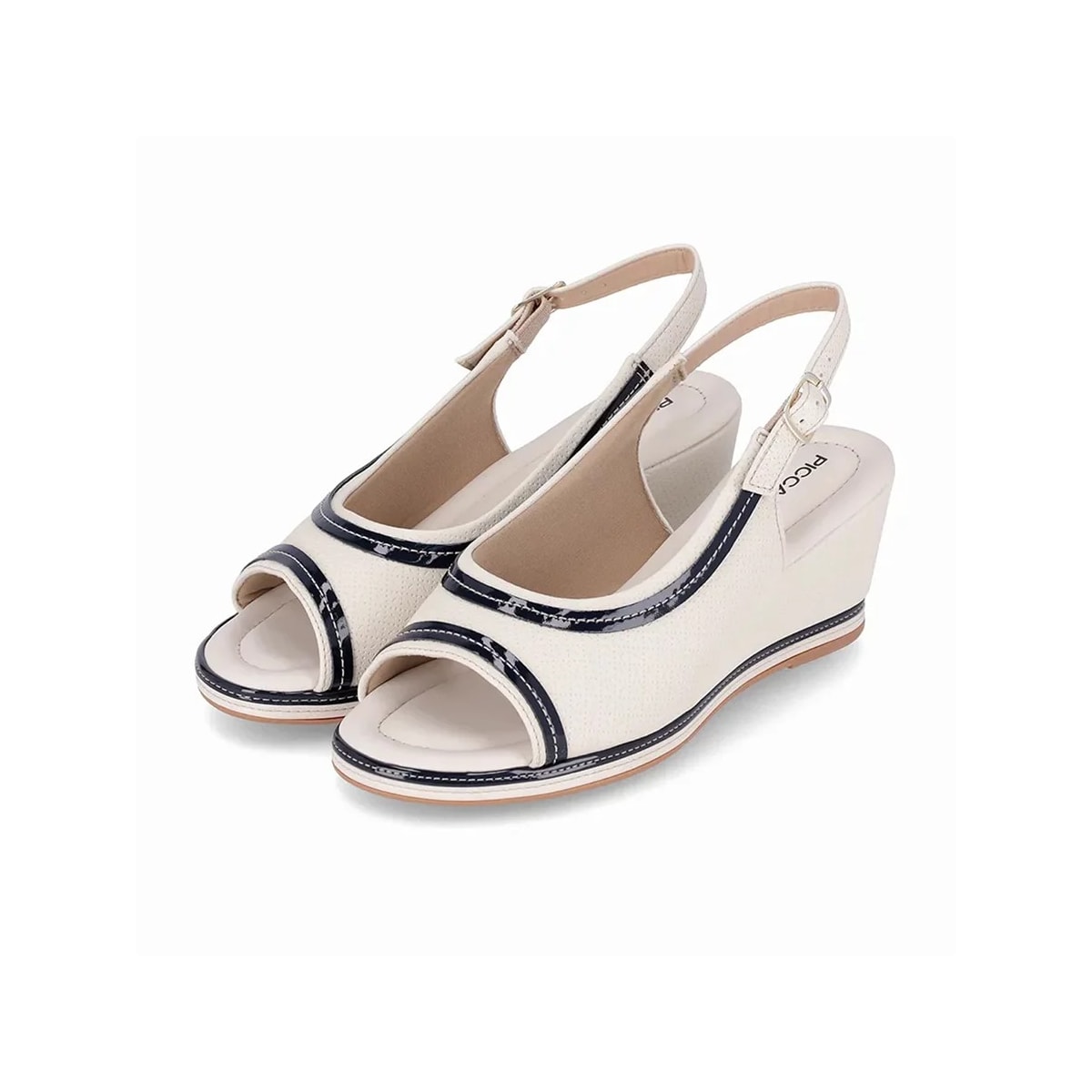 Sandália Piccadilly Anabela 408226 Sandália Piccadilly Anabela 408226