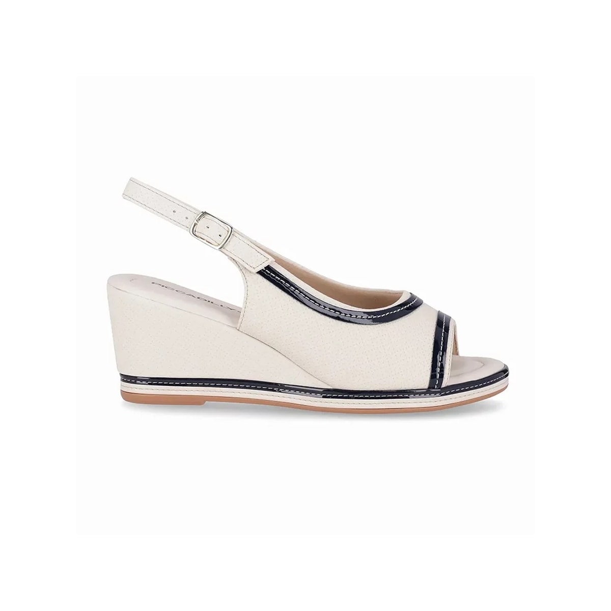 Sandália Piccadilly Anabela 408226 Sandália Piccadilly Anabela 408226