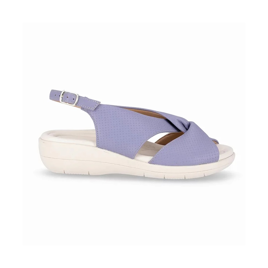 Sandália Piccadilly Anabela Conforto 239015 Quartzo Azul