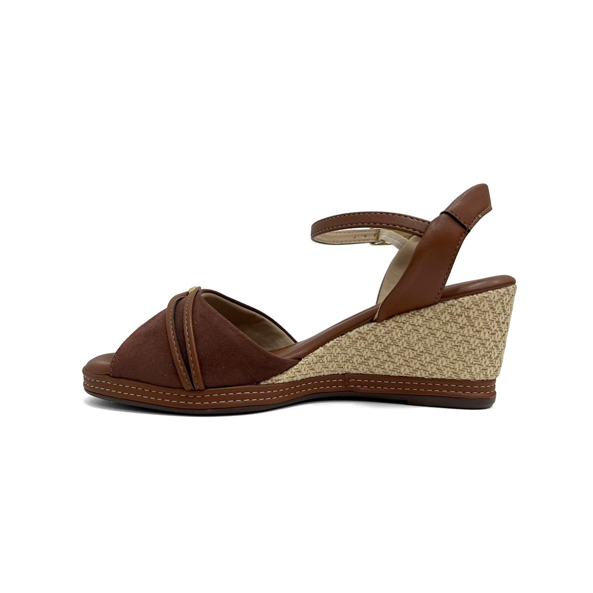 Sandália Piccadilly Anabela Conforto 408243 Pinhao Sandália Piccadilly Anabela Conforto 408243 Pinhao