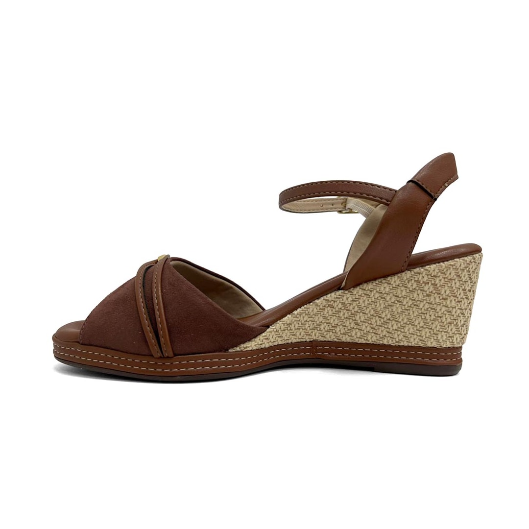 Sandália Piccadilly Anabela Conforto 408243 Pinhao Sandália Piccadilly Anabela Conforto 408243 Pinhao