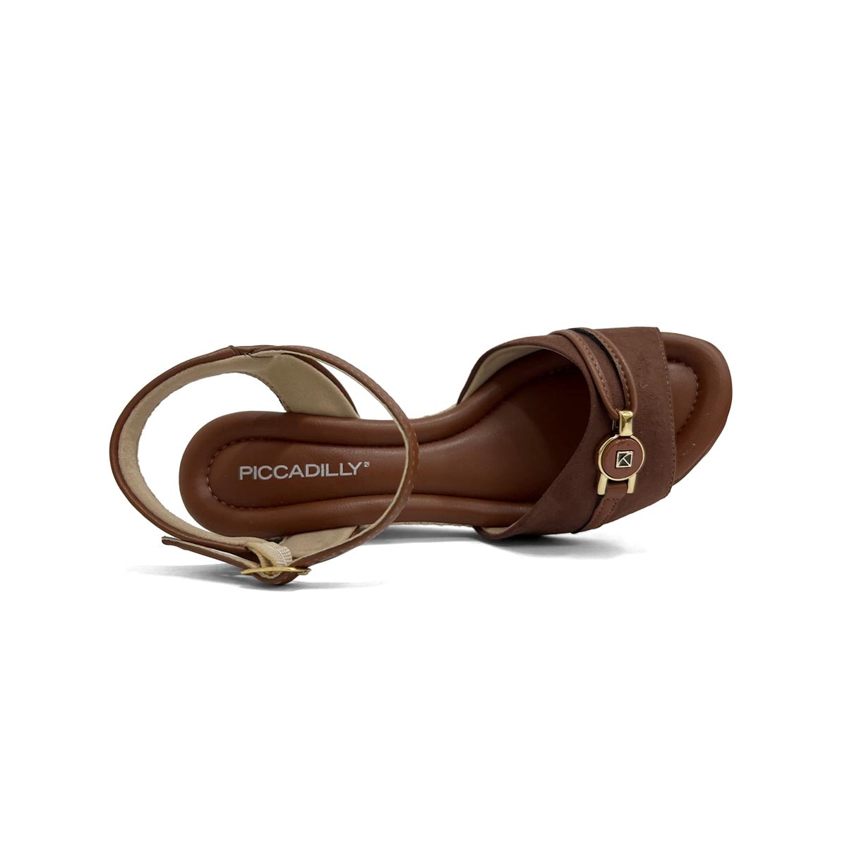 Sandália Piccadilly Anabela Conforto 408243 Pinhao Sandália Piccadilly Anabela Conforto 408243 Pinhao