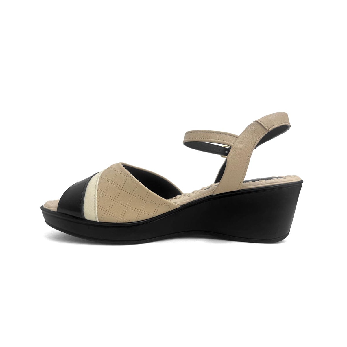 Sandália Piccadilly Anabela Conforto 540422 Preto Sandália Piccadilly Anabela Conforto 540422 Preto