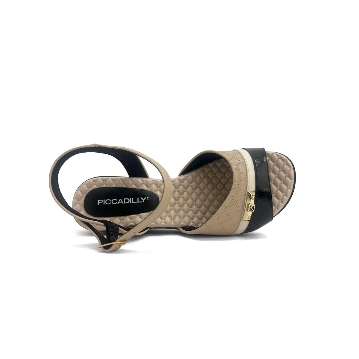 Sandália Piccadilly Anabela Conforto 540422 Preto Sandália Piccadilly Anabela Conforto 540422 Preto