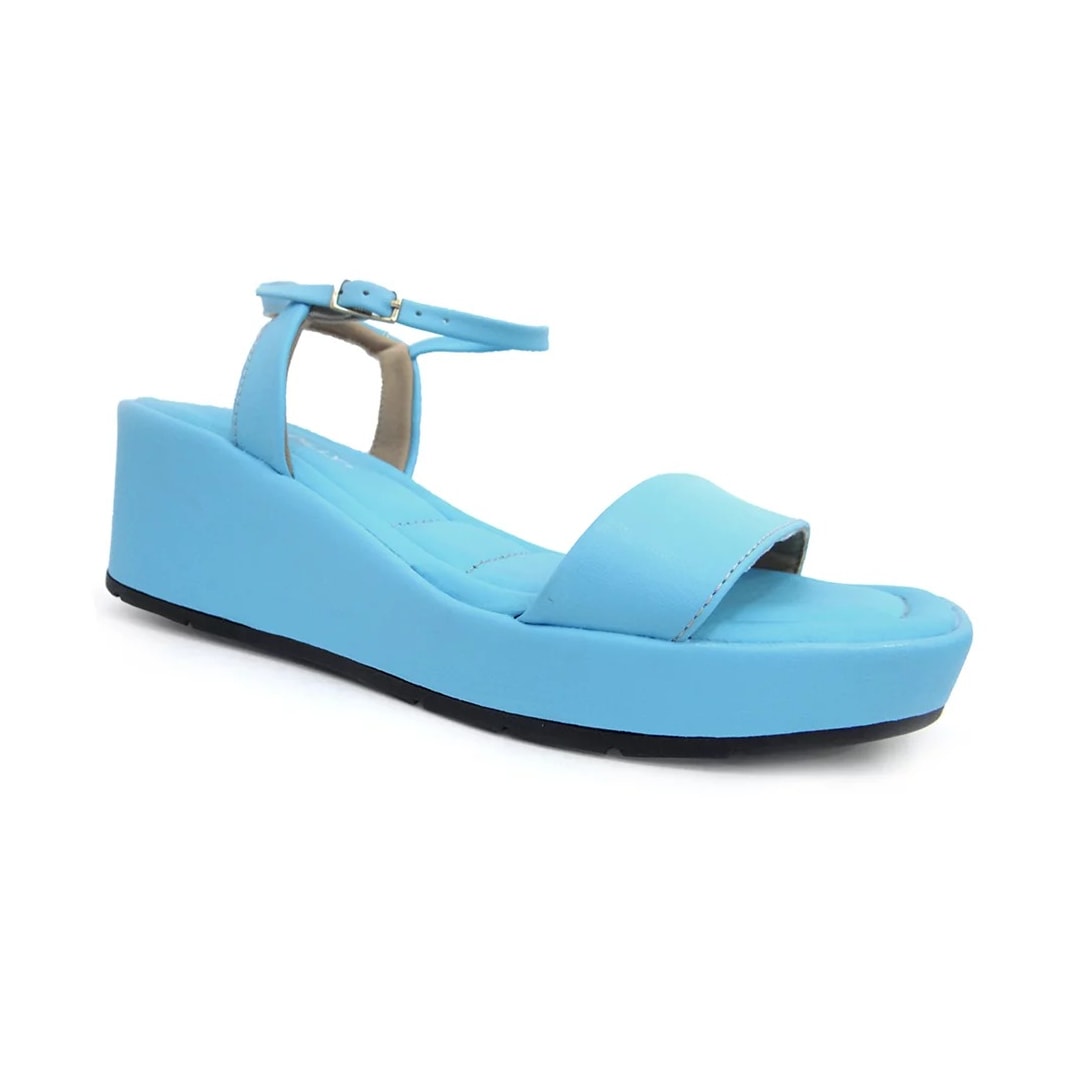 Sandália Piccadilly Anabela Conforto 580004 Azul Sandália Piccadilly Anabela Conforto 580004 Azul