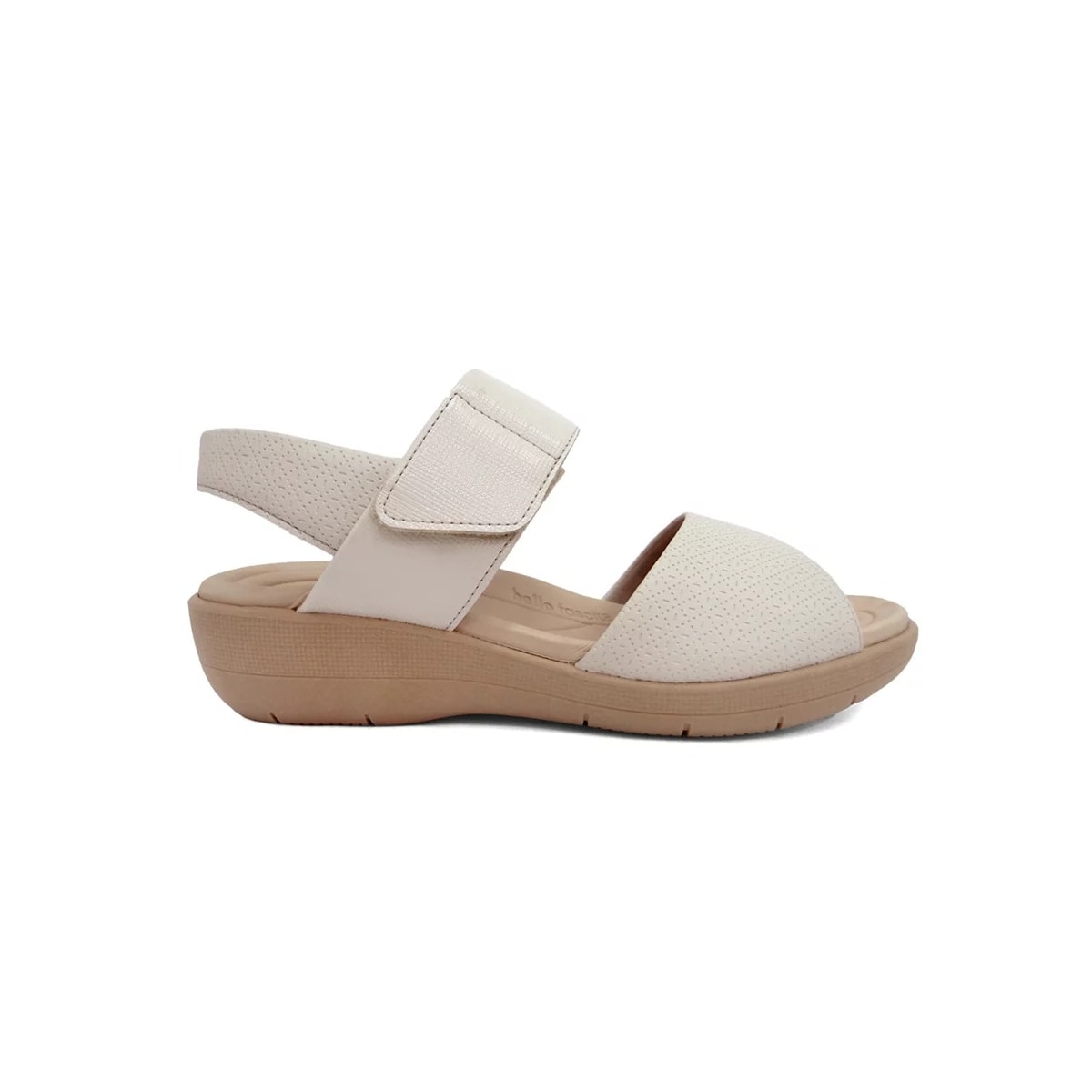 Sandália Piccadilly Anabela Joanete 239016 Off White Sandália Piccadilly Anabela Joanete 239016 Off White