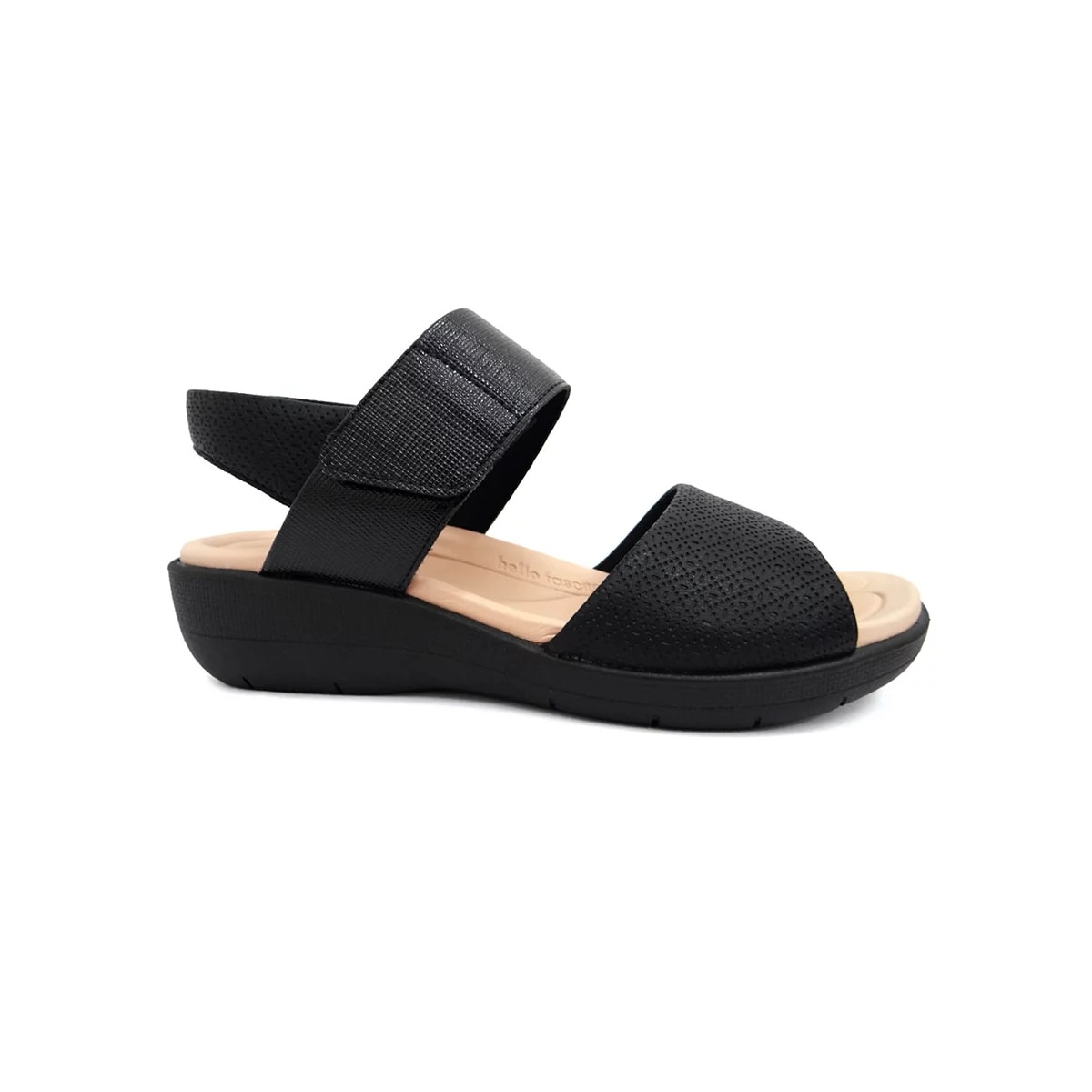 Sandália Piccadilly Anabela Joanete 239016 Preto Sandália Piccadilly Anabela Joanete 239016 Preto