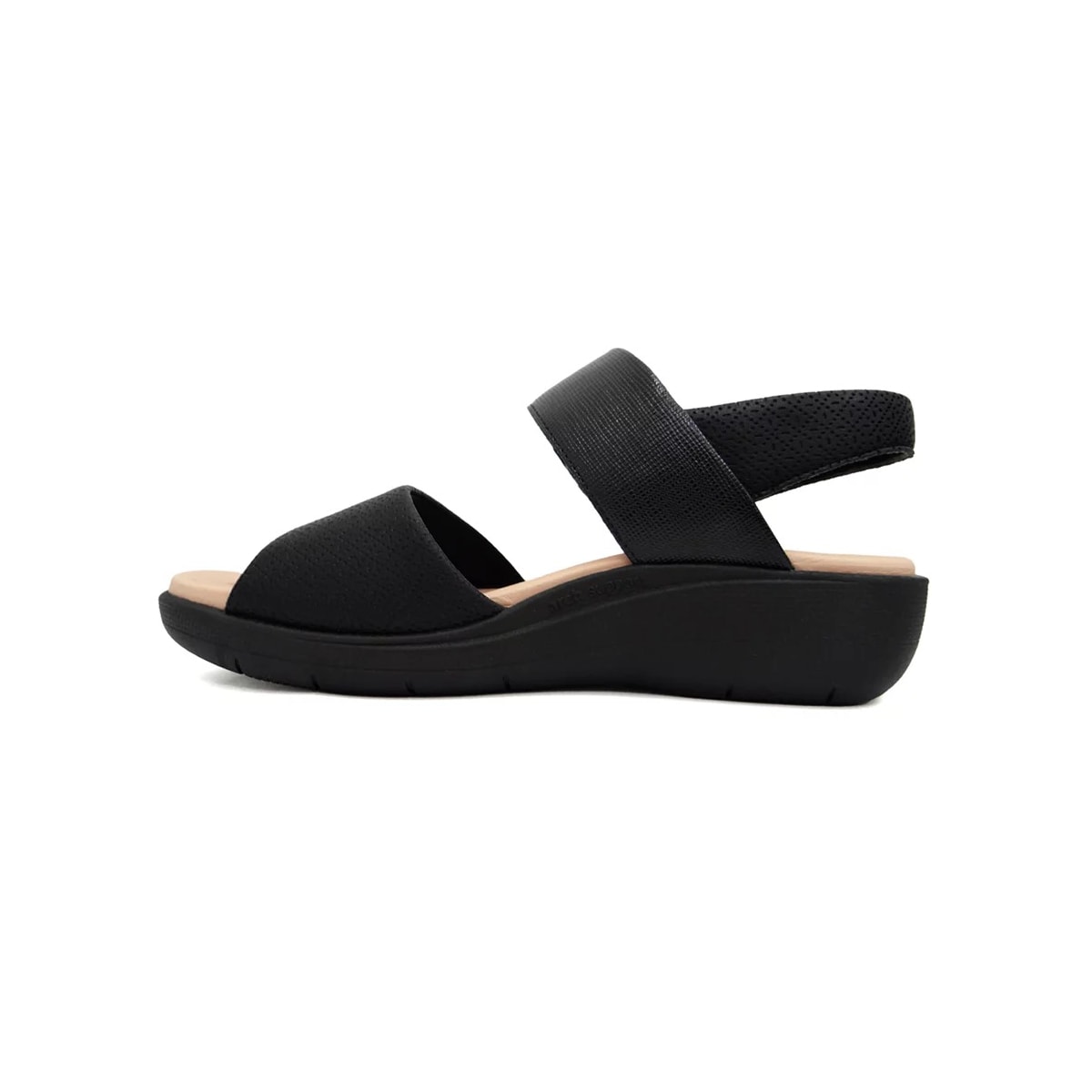 Sandália Piccadilly Anabela Joanete 239016 Preto Sandália Piccadilly Anabela Joanete 239016 Preto
