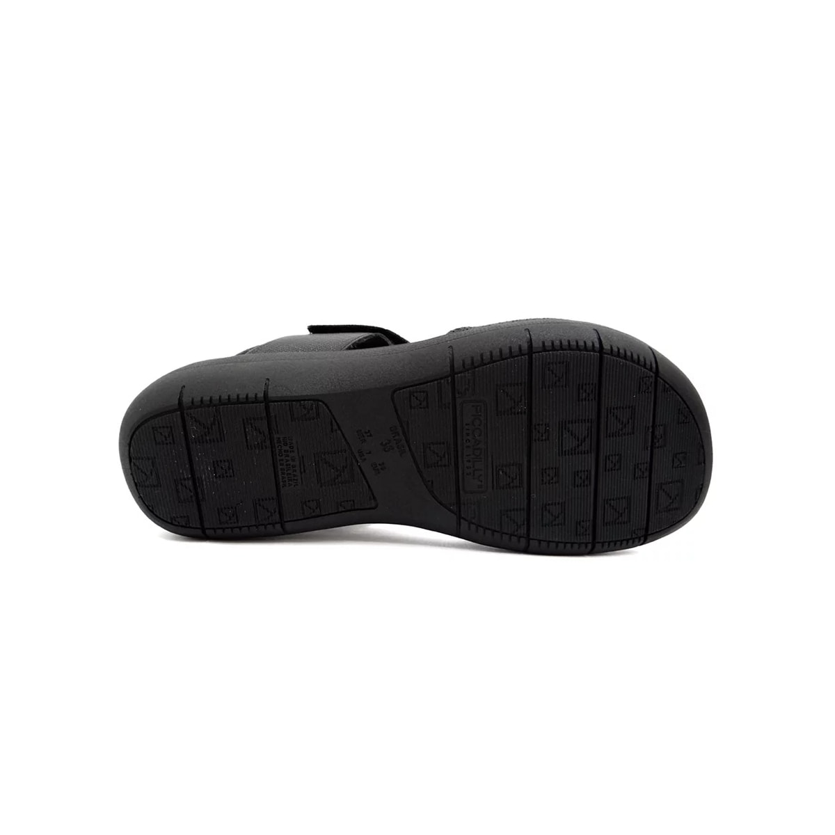 Sandália Piccadilly Anabela Joanete 239016 Preto Sandália Piccadilly Anabela Joanete 239016 Preto