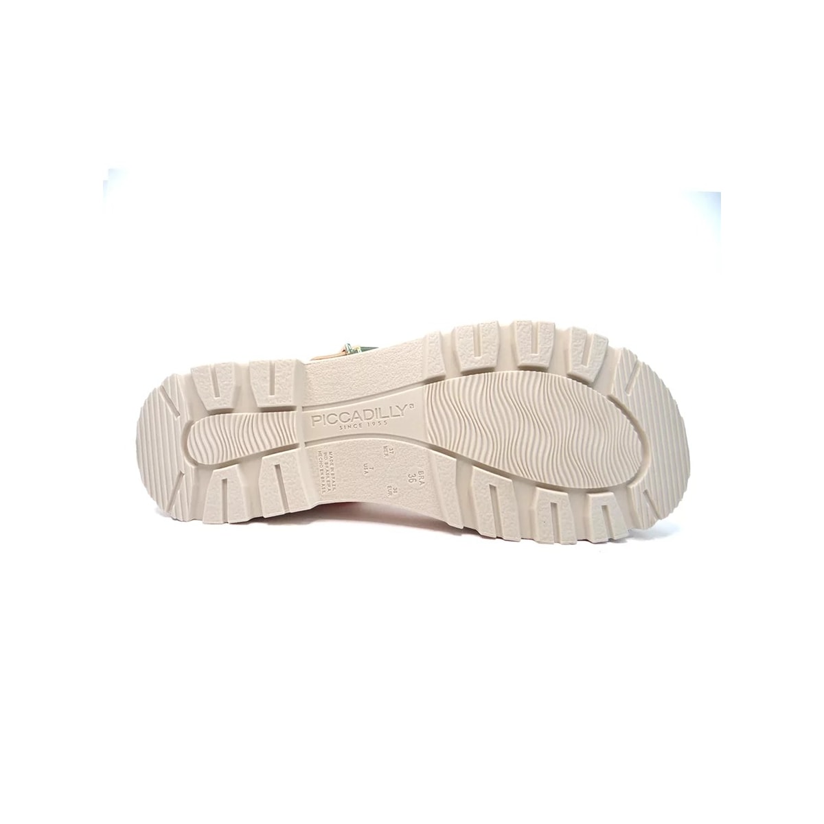 Sandália Piccadilly Anabela Tratorada 219010 Damasco Sandália Piccadilly Anabela Tratorada 219010 Damasco