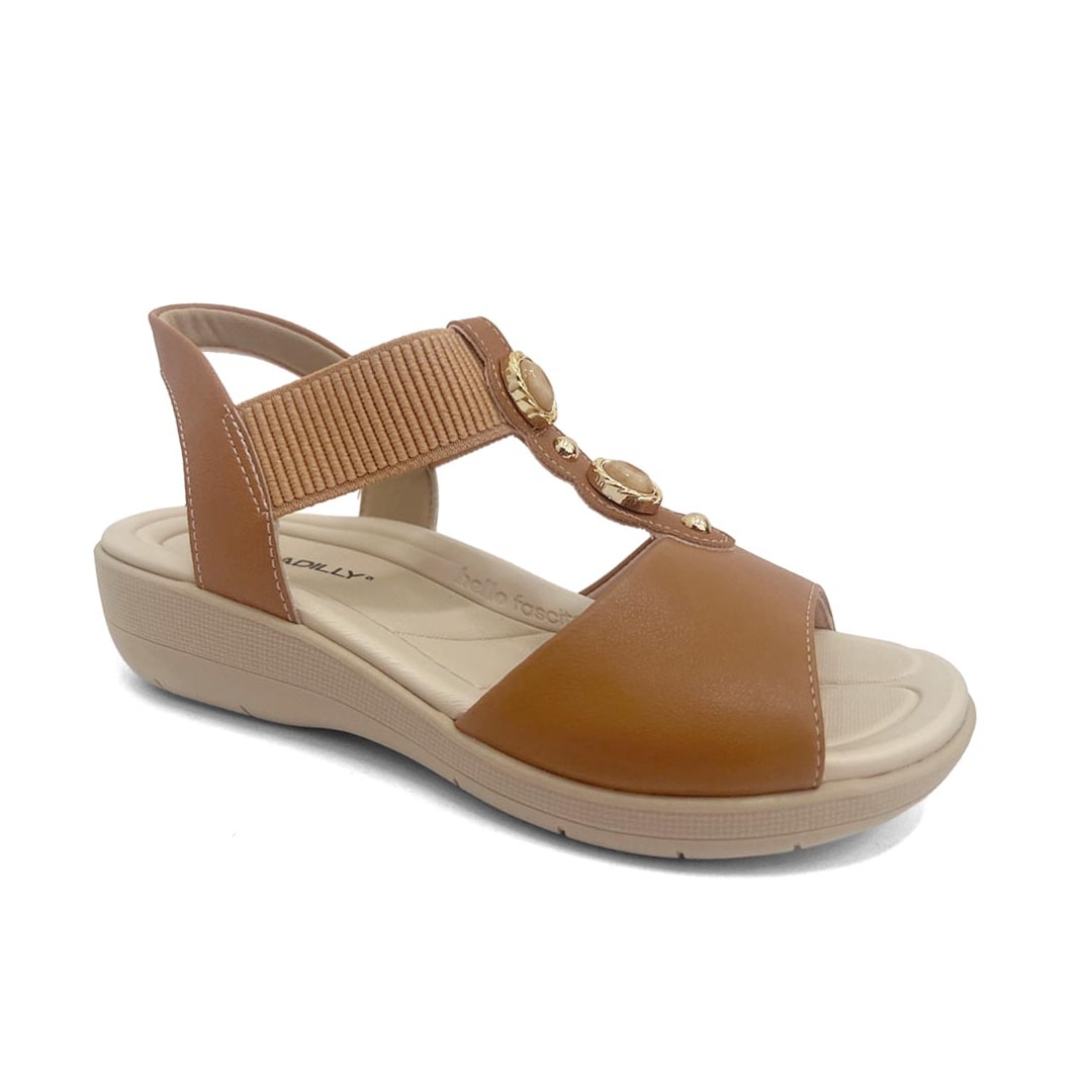 Sandália Piccadilly Conforto 239033 Mascavo