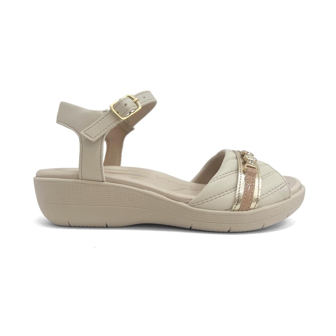 Sandália Piccadilly Conforto 239034 Off White Sandália Piccadilly Conforto 239034 Off White