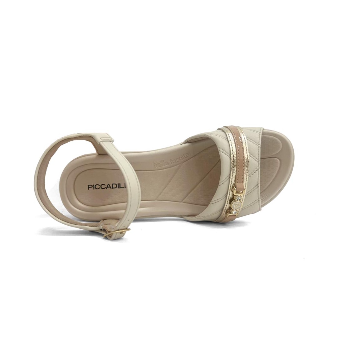 Sandália Piccadilly Conforto 239034 Off White Sandália Piccadilly Conforto 239034 Off White