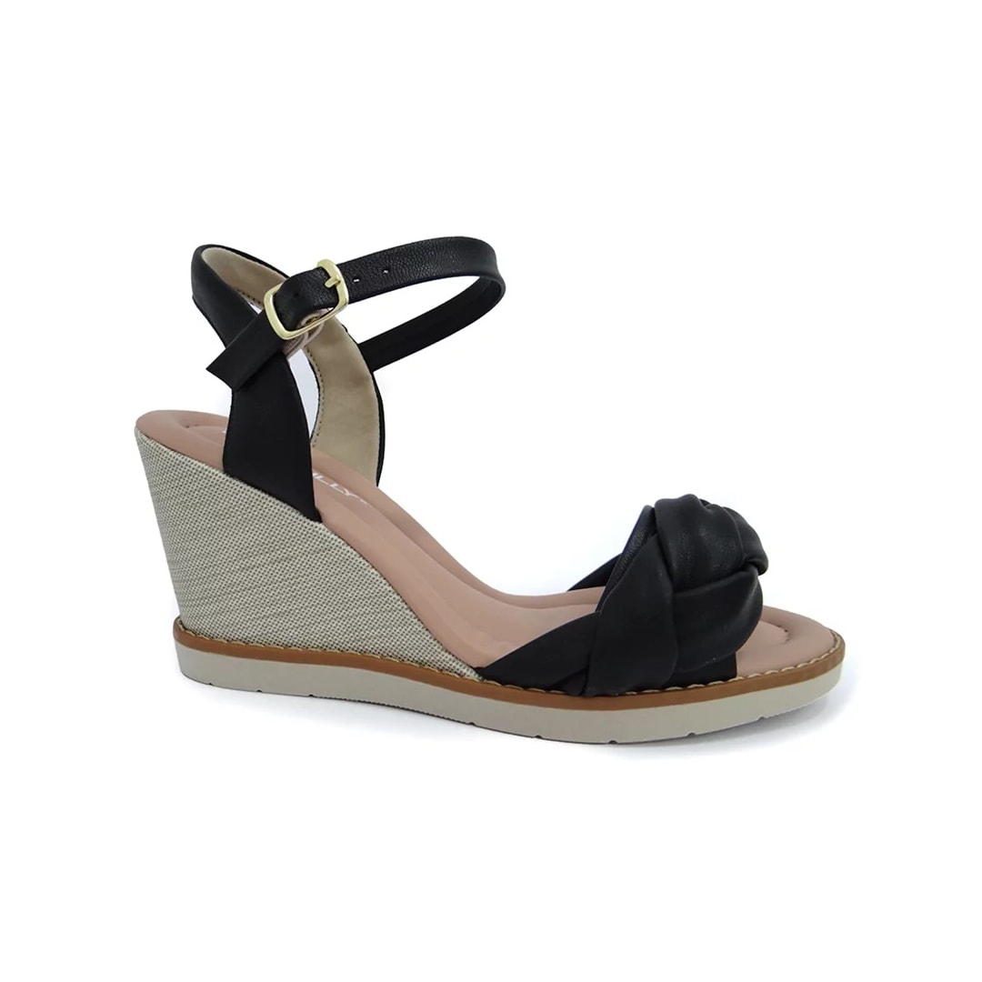 Sandália Piccadilly Conforto 428035 Preto Sandália Piccadilly Conforto 428035 Preto