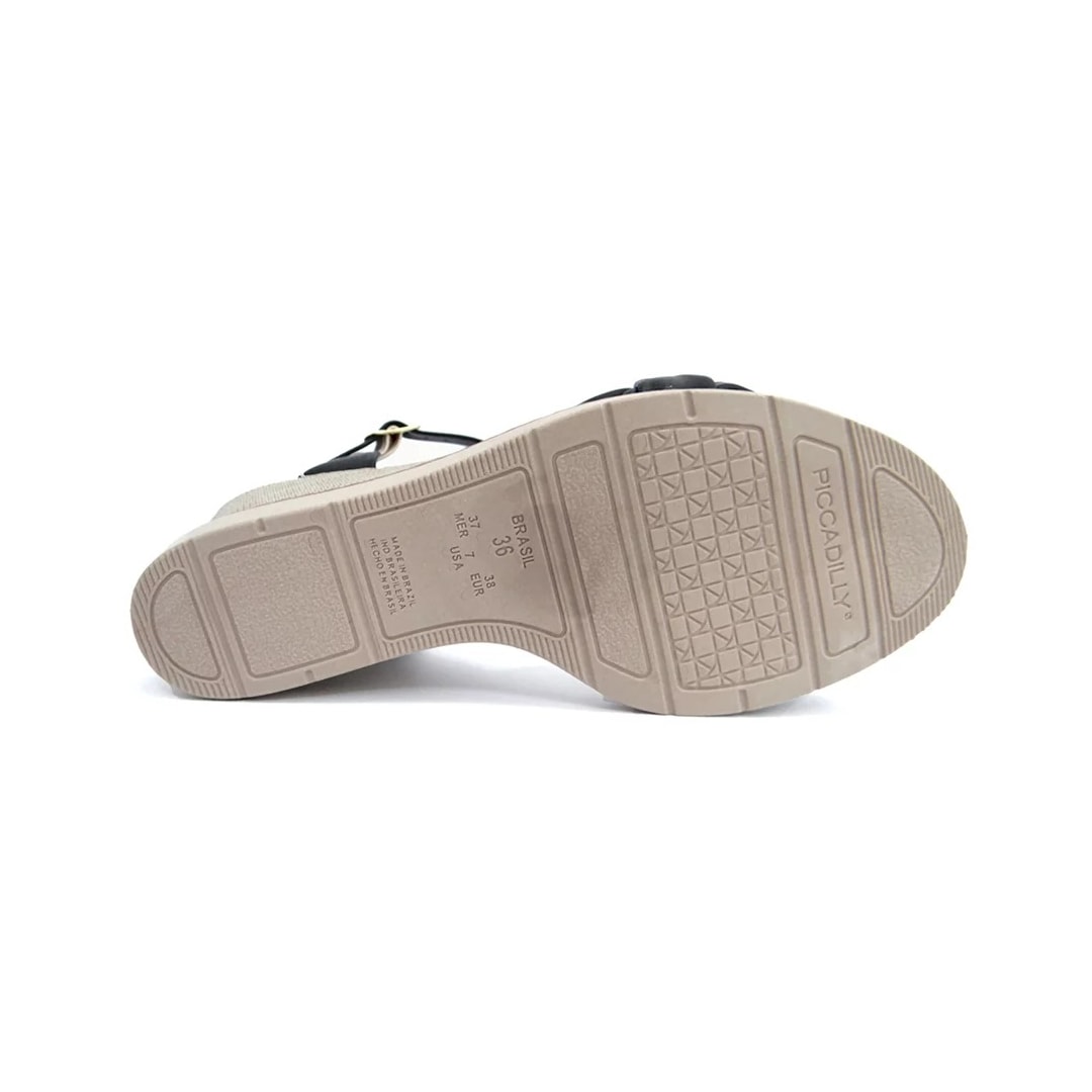 Sandália Piccadilly Conforto 428035 Preto