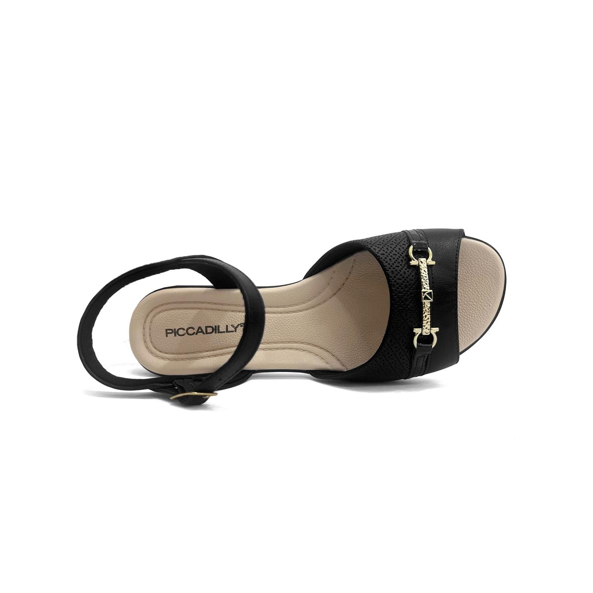 Sandália Piccadilly Conforto 500406 Preto Sandália Piccadilly Conforto 500406 Preto