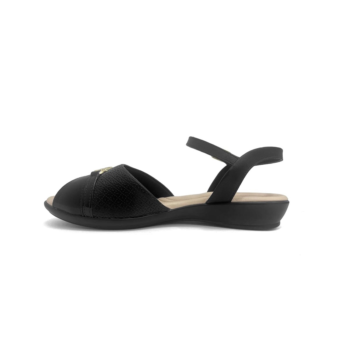 Sandália Piccadilly Conforto 500406 Preto Sandália Piccadilly Conforto 500406 Preto
